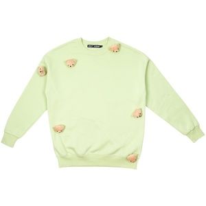 GREEN TEDDY SWEATSHIRT - Brand New with Tags